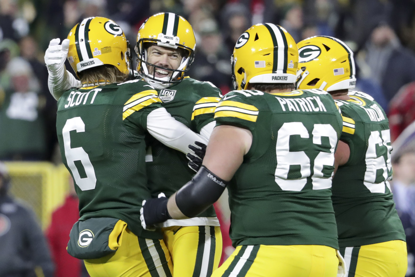 Packers 33, 49ers 30